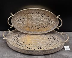 METAL TEPSİ 2Lİ SET