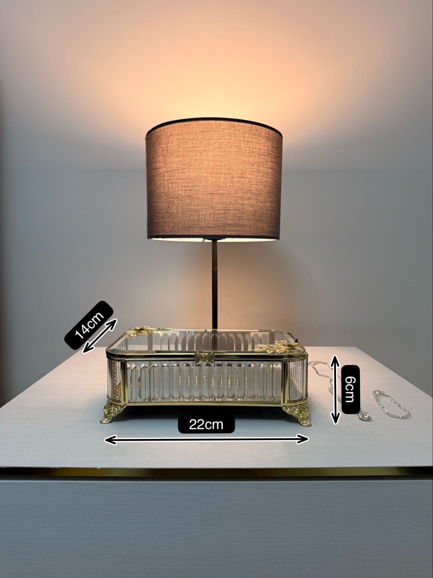 TERARYUM KUTU ÇİÇEK MOTİFLİ