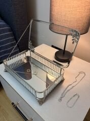 TERARYUM KUTU ÇİÇEK MOTİFLİ