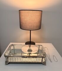 TERARYUM KUTU ÇİÇEK MOTİFLİ