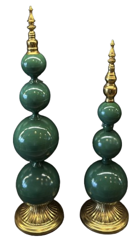 METAL TOP ALEM DEKOR 2Lİ SET