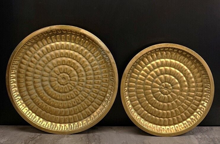 METAL TEPSİ 2Lİ SET