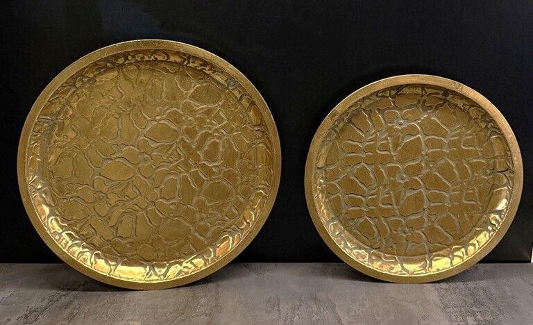 METAL TEPSİ 2Lİ SET