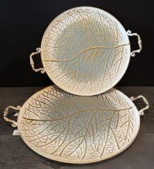 METAL TEPSİ 2Lİ SET