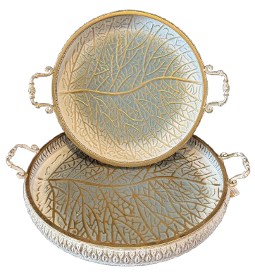 METAL TEPSİ 2Lİ SET