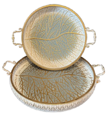 METAL TEPSİ 2Lİ SET