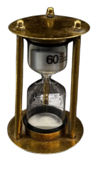 METAL-CAM KUM SAATİ