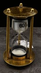 METAL-CAM KUM SAATİ