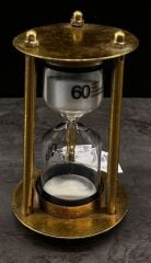 METAL-CAM KUM SAATİ