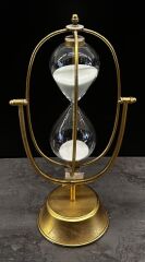 METAL-CAM KUM SAATİ