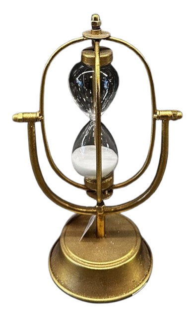 METAL-CAM KUM SAATİ