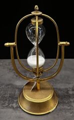 METAL-CAM KUM SAATİ