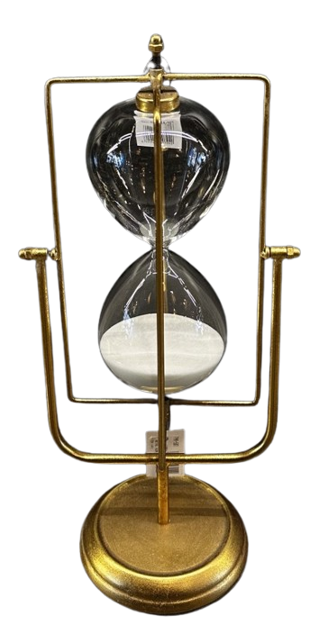 METAL-CAM KUM SAATİ