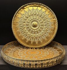 METAL TEPSİ 2Lİ SET