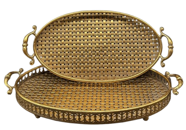 METAL TEPSİ 2Lİ SET