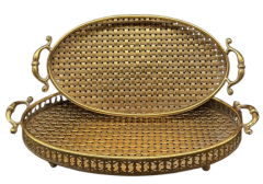 METAL TEPSİ 2Lİ SET