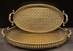 METAL TEPSİ 2Lİ SET