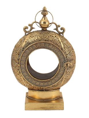 METAL DEKORATİF MUMLUK