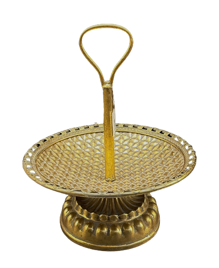 METAL SUNUM TEPSİ TEK KATLI