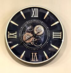 METAL ÇARKLI DUVAR SAATİ