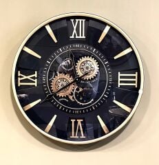 METAL ÇARKLI DUVAR SAATİ