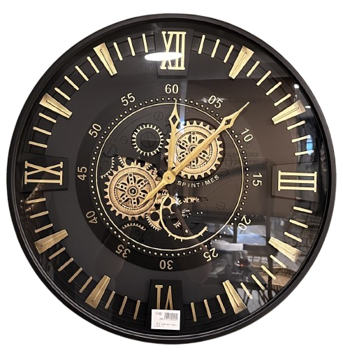 METAL ÇARKLI DUVAR SAATİ