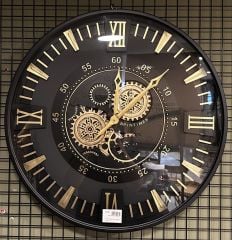 METAL ÇARKLI DUVAR SAATİ