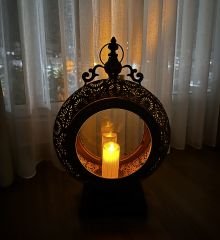 METAL DEKORATİF MUMLUK