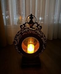 METAL DEKORATİF MUMLUK