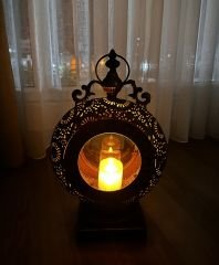 METAL DEKORATİF MUMLUK