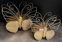 METAL KELEBEK SAKSI 2Lİ SET