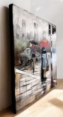 METAL 3 BOYUTLU DUVAR TABLOSU