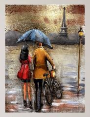 METAL 3 BOYUTLU DUVAR TABLOSU