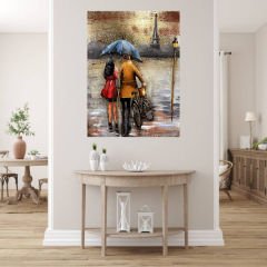 METAL 3 BOYUTLU DUVAR TABLOSU