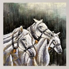 METAL 3 BOYUTLU DUVAR TABLOSU