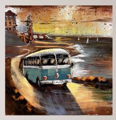 METAL 3 BOYUTLU DUVAR TABLOSU