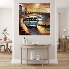 METAL 3 BOYUTLU DUVAR TABLOSU