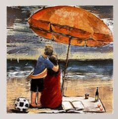 METAL 3 BOYUTLU DUVAR TABLOSU