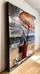 METAL 3 BOYUTLU DUVAR TABLOSU