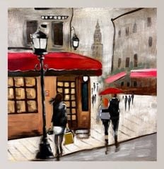 METAL 3 BOYUTLU DUVAR TABLOSU