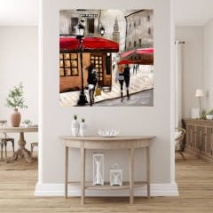 METAL 3 BOYUTLU DUVAR TABLOSU