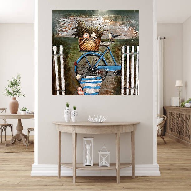 METAL 3 BOYUTLU DUVAR TABLOSU