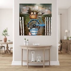 METAL 3 BOYUTLU DUVAR TABLOSU