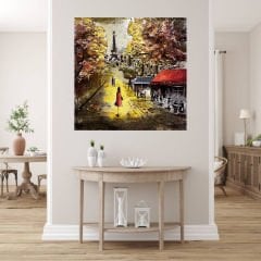 METAL 3 BOYUTLU DUVAR TABLOSU