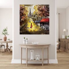 METAL 3 BOYUTLU DUVAR TABLOSU