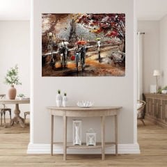 METAL 3 BOYUTLU DUVAR TABLOSU