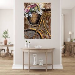 METAL 3 BOYUTLU DUVAR TABLOSU