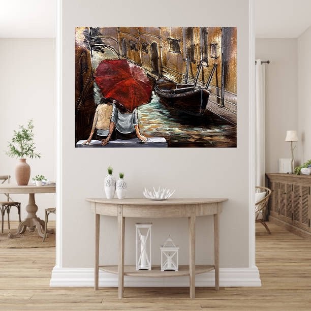 METAL 3 BOYUTLU DUVAR TABLOSU