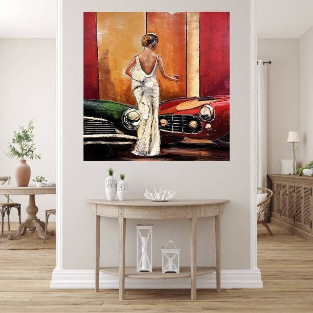 METAL 3 BOYUTLU DUVAR TABLOSU