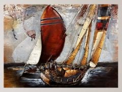 METAL 3 BOYUTLU DUVAR TABLOSU